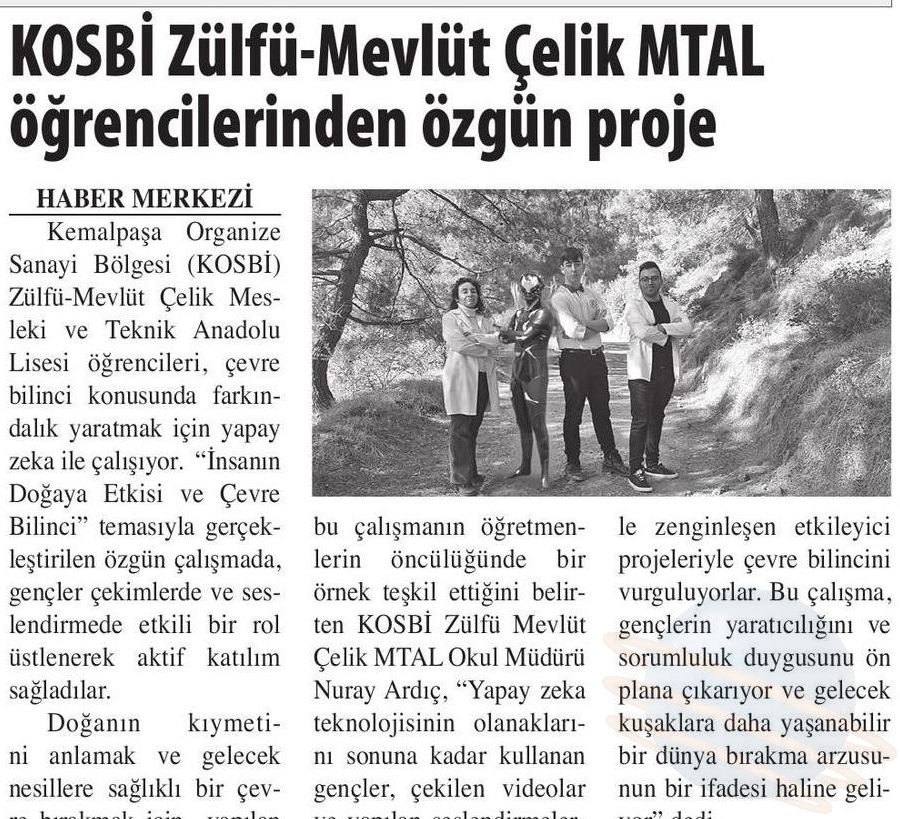 Basında Okulumuz